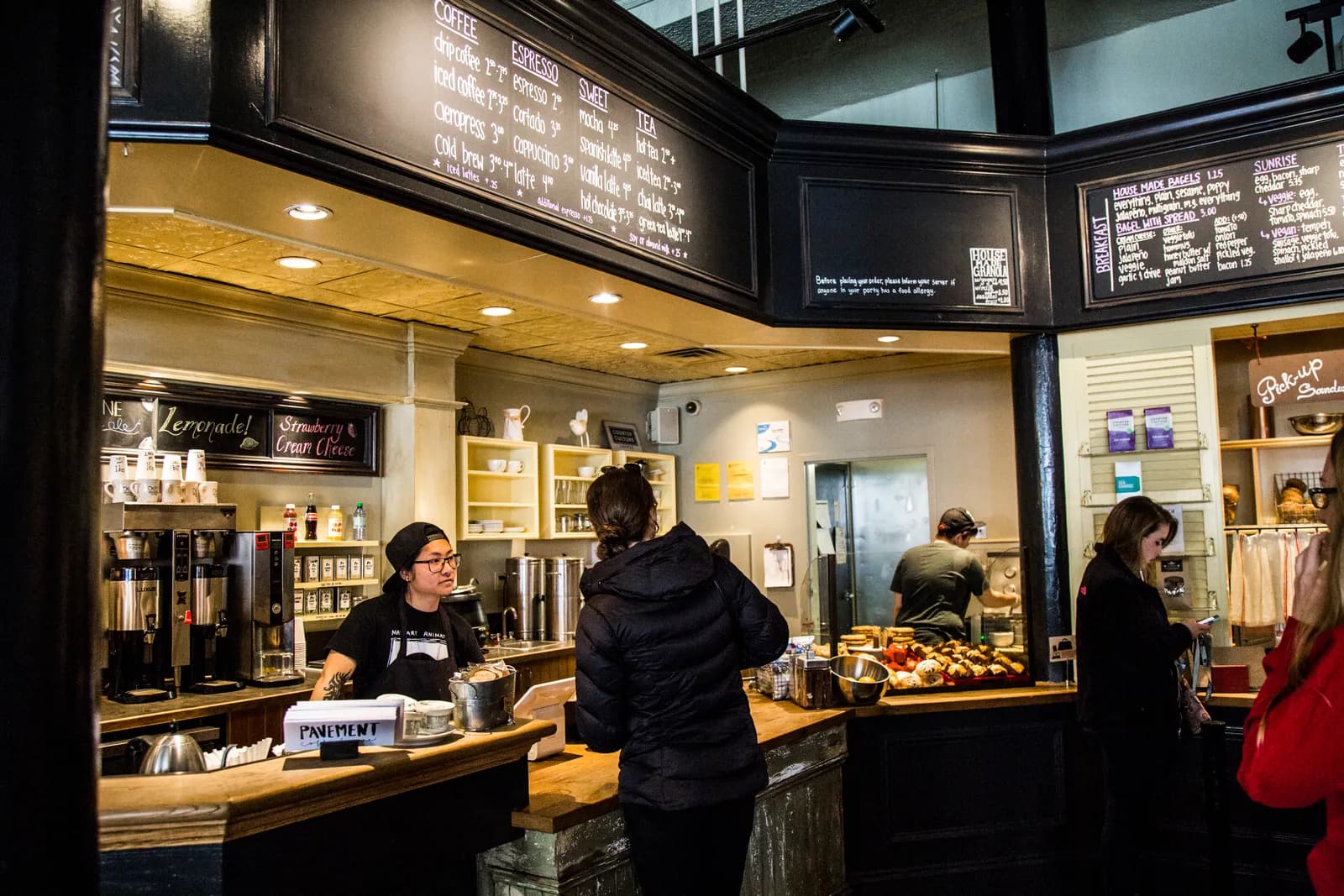Counter Staff - Pavement Coffeehouse 